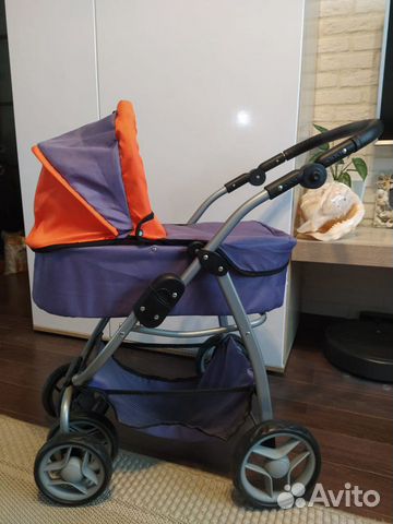 Коляска для кукол 2в1