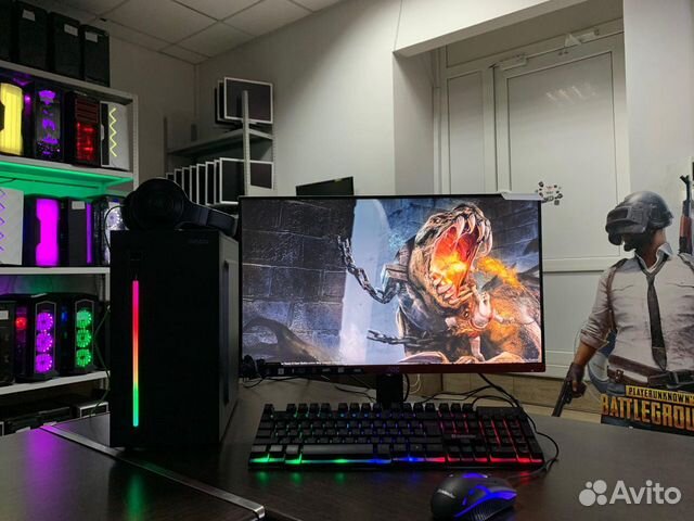 Игровой i5-7400 GTX 1060 6gb 8GB SSD 120gb