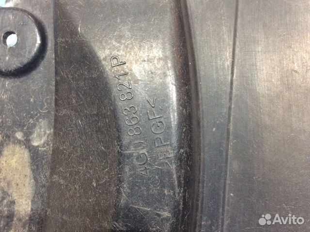 Защита двигателя Ауди А6 Ц7 Audi