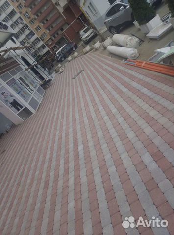 Укладка тротуарной плитки