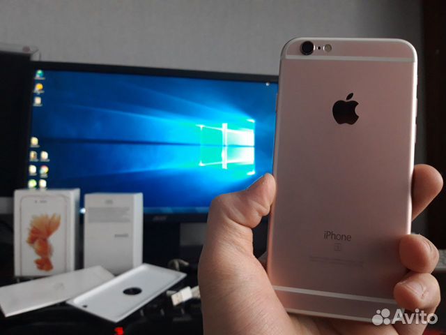 iPhone 6S с коробкой в отличном состоянии iPhone 6S с коробкой в отличном состоянии