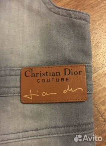Джинсовый комбинезон Christian Dior (оригинал)