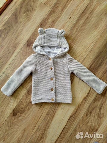 Кардиган кофта теплая mothercare 74-80 Кардиган кофта теплая mothercare 74-80