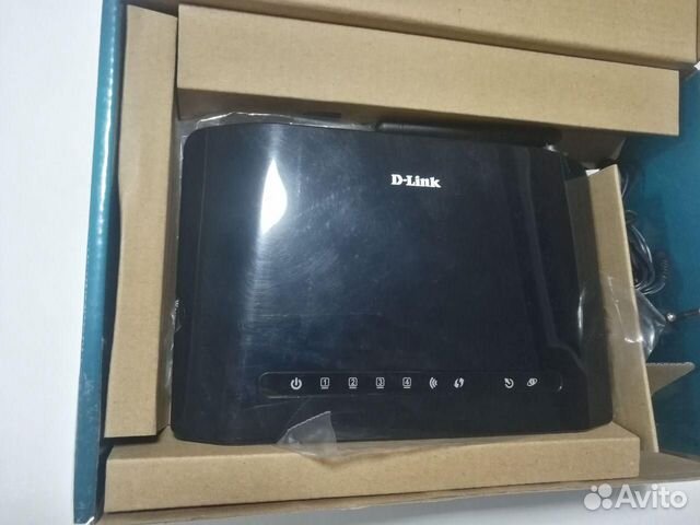 Wi-Fi-adsl2+ роутер D-link DSL-2640U
