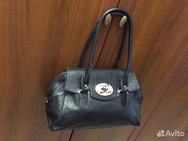 Кожаная сумка