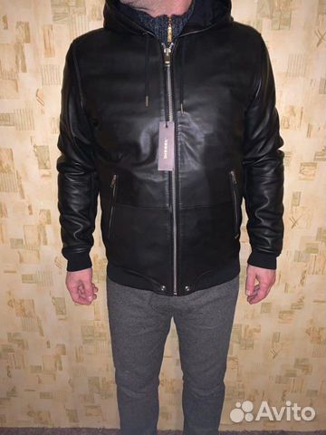 Куртка кожаная,фирменная оригинальная,Diesel,Итали Куртка кожаная,фирменная оригинальная,Diesel,Итали
