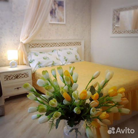 

1-к. квартира, 45 м², 2 кровати