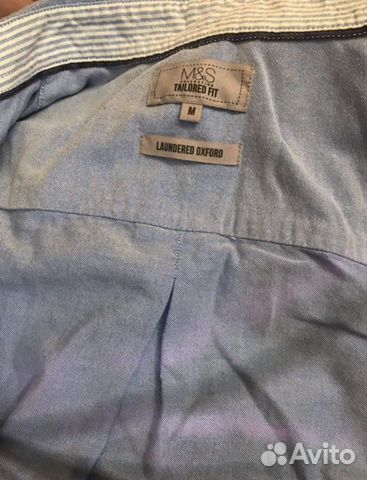Marks & Spencer рубашка оксфорд Marks & Spencer рубашка оксфорд