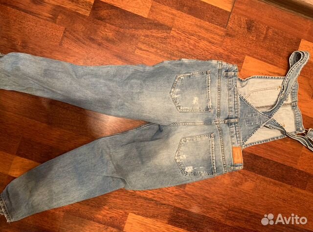 Комбинезон джинсовый