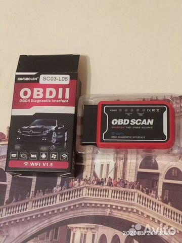 Сканер WiFi ELM327 v 1.5 pic18f25k80