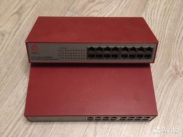 Свитч (коммутатор) Multico EW-416R