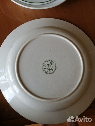 Тарелка старинная