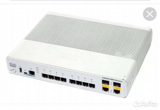 Switch cisco WS-C2960-8TC-L V01 Switch cisco WS-C2960-8TC-L V01