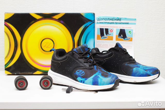 Heelys роликовые кроссовки детские 32 размер Heelys роликовые кроссовки детские 32 размер