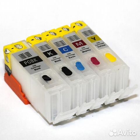 Перезаправляемые катриджи Canon iP7240 MG и другие Перезаправляемые катриджи Canon iP7240 MG и другие