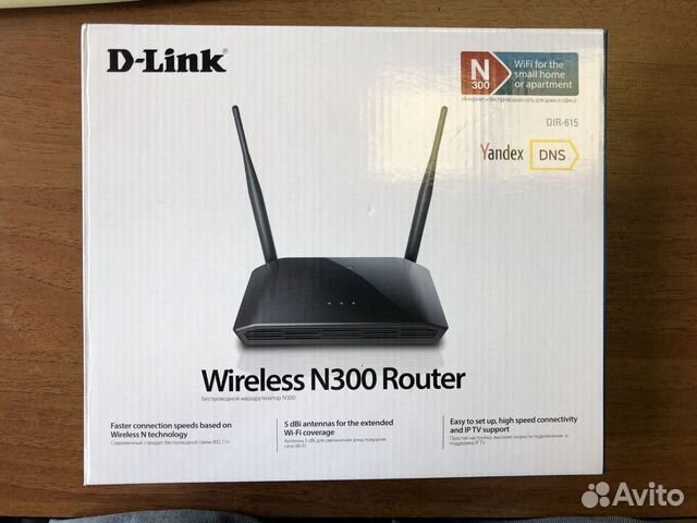 Беспроводной маршрутизатор D-Link DIR-615 Беспроводной маршрутизатор D-Link DIR-615