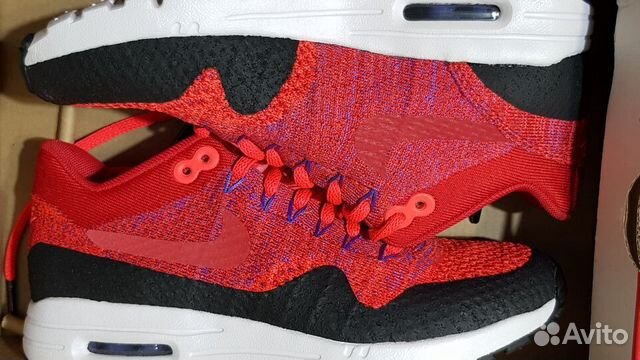 Nike Air Max 1 Ultra Flyknit 859517 600 us-5.5