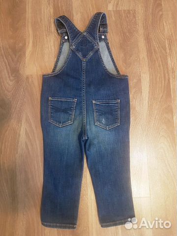 Комбинезон джинсовый babyGap, для девочки 18-24м Комбинезон джинсовый babyGap, для девочки 18-24м