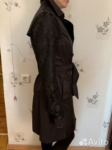 Черный Тренч guess XS Черный Тренч guess XS