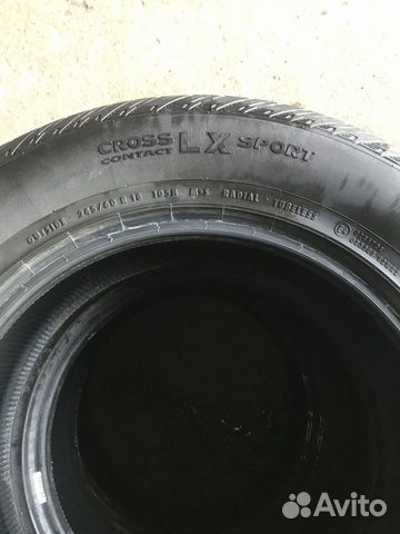 Continental245 60 R18 CrossContact LxSport 123Q