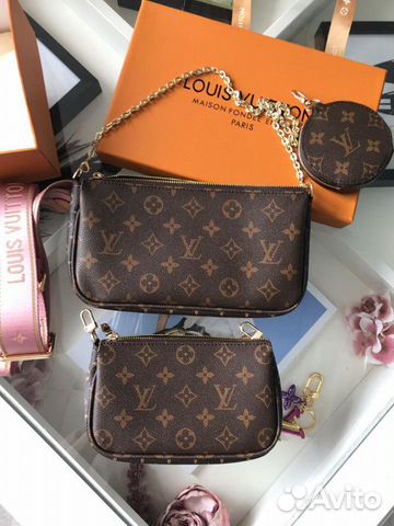 Новая сумка Louis Vuitton multi Pochette monogram Новая сумка Louis Vuitton multi Pochette monogram