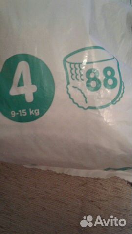 Подгузники трусики Pampers pants 4 (9-15) кг
