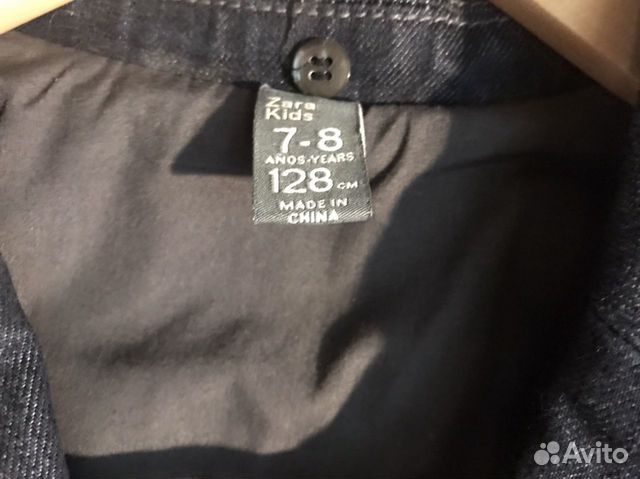 Куртка-пиджак джинсовый Zara Куртка-пиджак джинсовый Zara