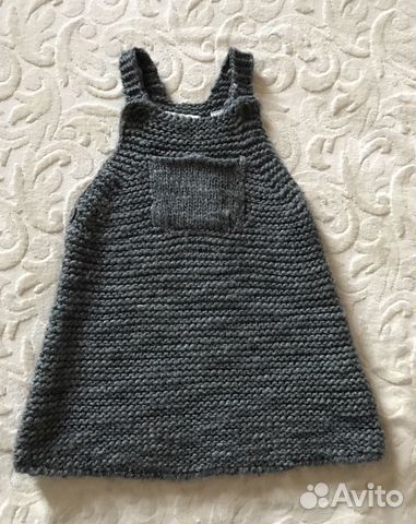 Платье zara.Вязанный сарафан Платье zara.Вязанный сарафан