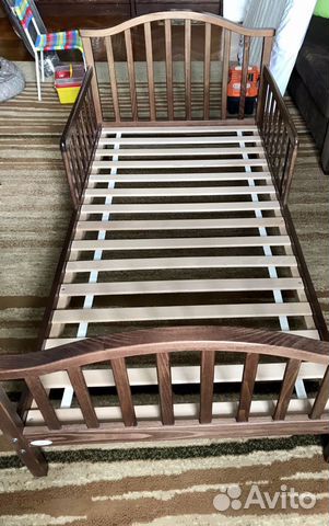 Детская кровать (массив) с ортоматрасом Аскона