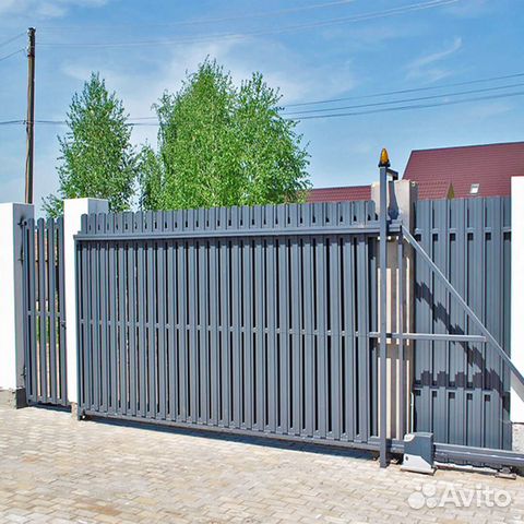 Забор под ключ из Профнастила Штакетника Рабица Забор под ключ из Профнастила Штакетника Рабица