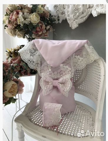 Комплект на выписку.Конверт,Платье,Боди.Luxury Bab Комплект на выписку.Конверт,Платье,Боди.Luxury Bab