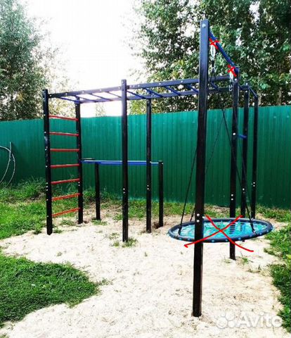 Спортивный уличный комплекс. Воркаут площадка