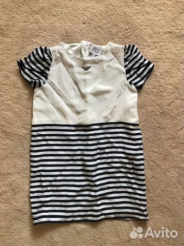 Платья летние 4-5 Armani, француз.марки, белое кот Платья летние 4-5 Armani, француз.марки, белое кот