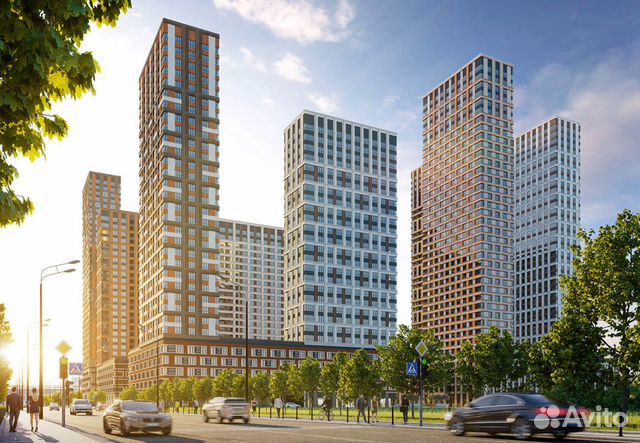 3-к квартира, 75.7 м², 33/33 эт.