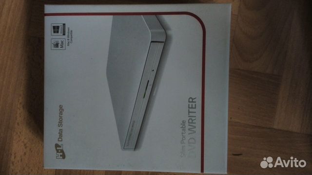 Внешний привод USB Slim portable DVD Writer