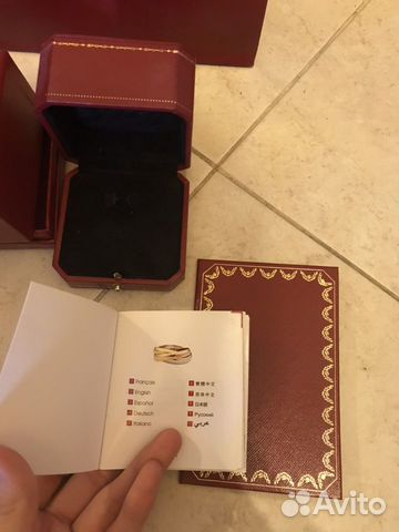 Коробка под кольцо Cartier Коробка под кольцо Cartier