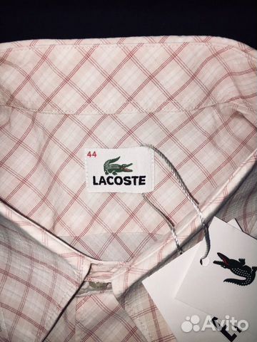 Рубашка Lacoste, короткий рукав Рубашка Lacoste, короткий рукав