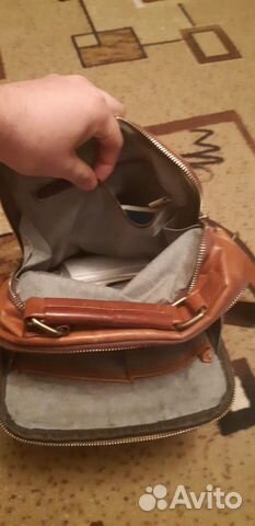 Портфель, кожаный