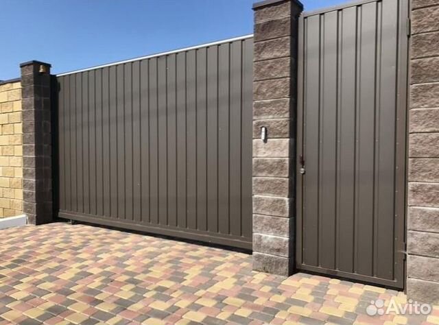 Откатные- сдвижные ворота