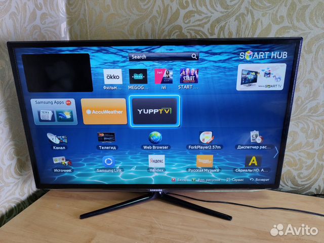 Smart Samsung UE40ES6307 (102 см) 200 Гц, WiFi, T2