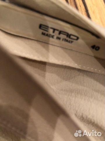 Шелковый топ Etro оригинал