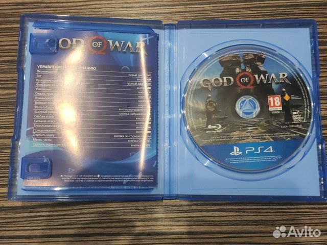 Игра для ps4 God of war Игра для ps4 God of war