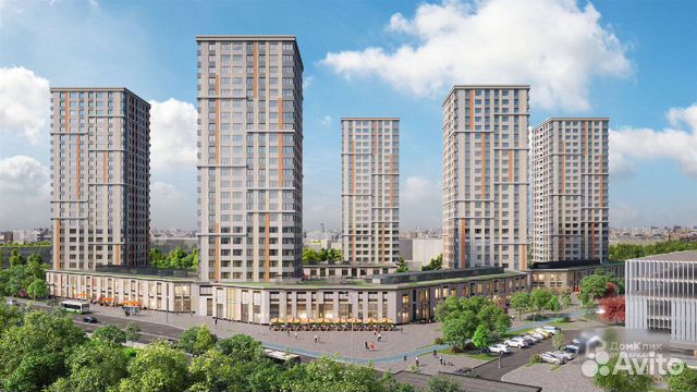 3-к квартира, 63.6 м², 5/23 эт.