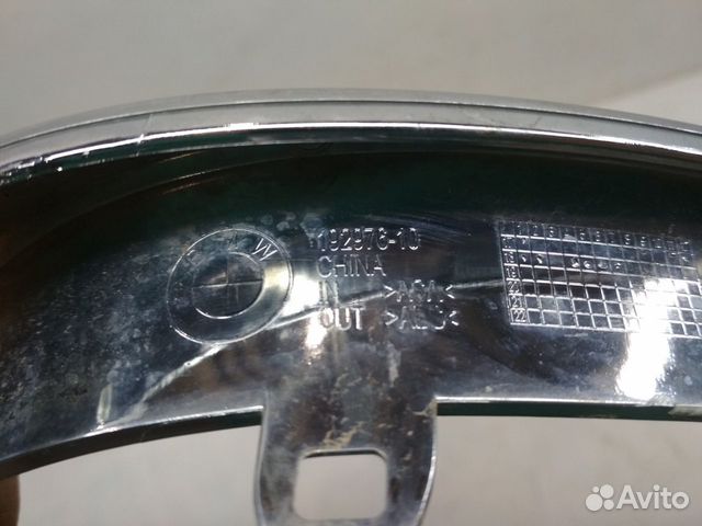 Молдинг решетки радиатора правый Bmw X3 G01 2017