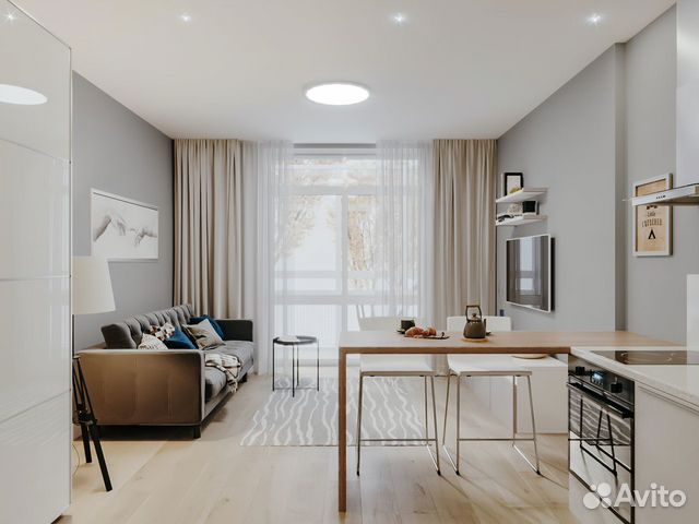 Студия, 29 м², 25/26 эт. Студия, 29 м², 25/26 эт.