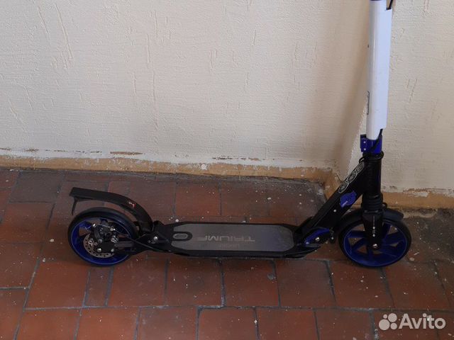 Самокат двухподвесочный с дисковым тормозом