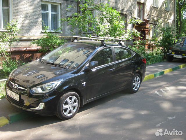 Багажник на крышу для Hyundai Solaris / Kia Rio Багажник на крышу для Hyundai Solaris / Kia Rio