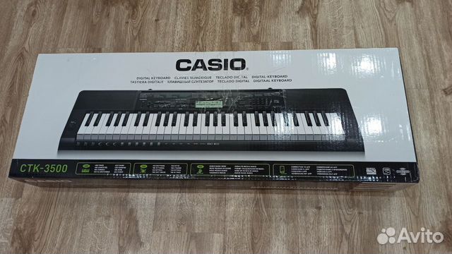Синтезатор Casio CTK-3500. Не использовался