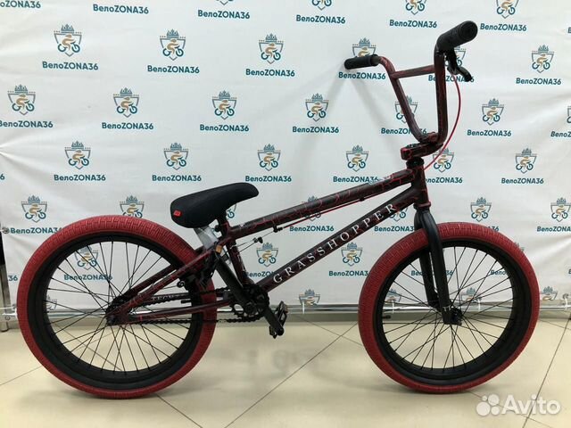 Велосипед BMX Grasshopper 20 красный