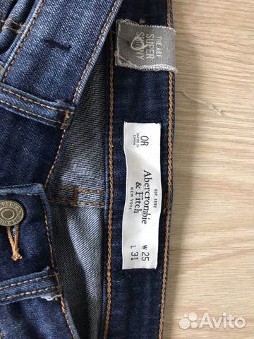 Джинсы Abercrombie